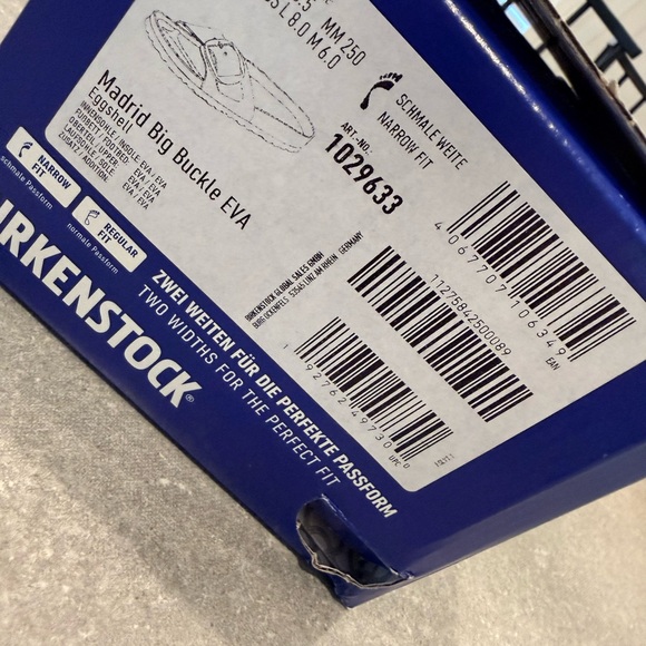 Birkenstock Madrid Big Buckle EVA 🤍
White • Size 39 • NIB (new in box) - Picture 3 of 3